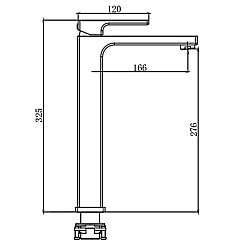 Gappo Смеситель для раковины G17-6 G1017-62 черный – фотография-4