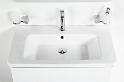 BelBagno Тумба под раковину Albano-Cer 105 подвесная Bianco Lucido – фотография-8
