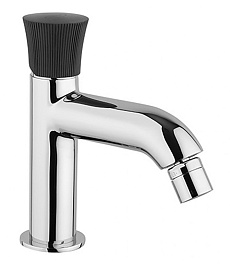 Cezares Смеситель для биде Domus 18CR304PZ хром/брашированный чёрный – фотография-1