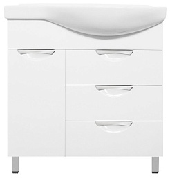 Style Line Тумба для умывальника Жасмин 82 L – фотография-1