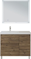 Aquanet Мебель для ванной Nova Lite 2.0 90 L дуб рустикальный