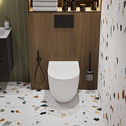 Vivon Унитаз подвесной Colett PDWH02 безободковый с быстросъёмным сиденьем микролифт – фотография-2