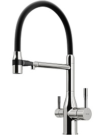 Sancos Смеситель для кухни Garda SC4009BN брашированный никель – фотография-1