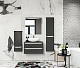Mixline Мебель для ванной Виктория 80 подвесная графит софт – фотография-18