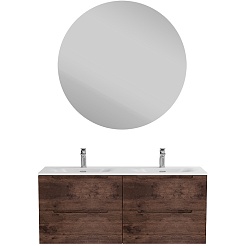 BelBagno Тумба под раковину Etna 120 с 4 ящиками Rovere Moro – фотография-8