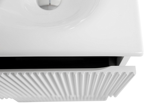 BelBagno Тумба с раковиной Uno mini 40 подвесная Bianco Opaco с раковиной BB-8099-3-40 – картинка-11