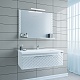СанТа Мебель для ванной Калипсо 100 подвесная, свет – фотография-9