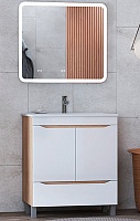 Vigo Мебель для ванной Grani 600-2-1 дуб сонома/белая