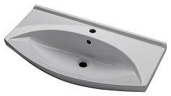 Misty Тумба с раковиной Джулия 105 подвесная синяя – фотография-7