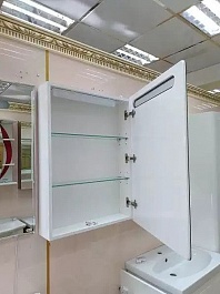 Misty Зеркальный шкаф Ирис 60 R с подсветкой – фотография-5