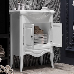 Opadiris Мебель для ванной Брунелла 65 белая матовая – фотография-4