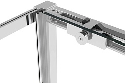 Vincea Душевой уголок Slim Soft 130x100 VSR-1SS1013CL профиль хром стекло прозрачное – фотография-9