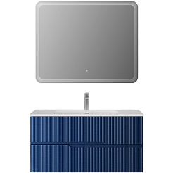 Cezares Тумба под раковину Duet-N 80 подвесная sapfiro – фотография-8