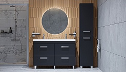 Velvex Тумба под раковину Orlando 120 графит – фотография-7