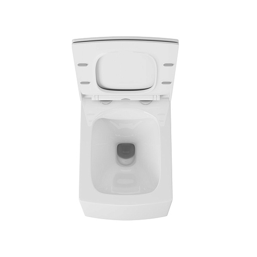 Owl 1975 Унитаз безободковый Cube Cirkel-H с сиденьем DP микролифт – картинка-3