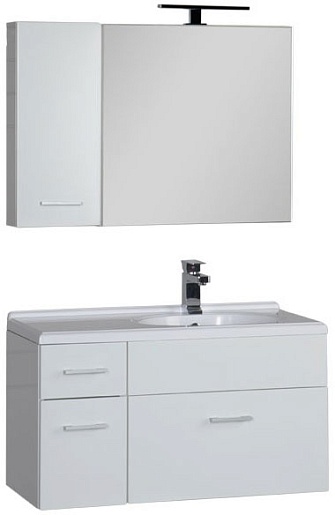 Aquanet Мебель для ванной "Данте 85" камерино R (164820) – фото-1