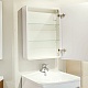 Velvex Мебель для ванной Iva 60 напольная, белая, зеркало-шкаф – картинка-14