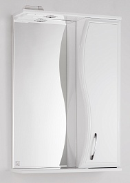 Style Line Мебель для ванной Эко Стандарт №12 55 (Уют) белая – фотография-6