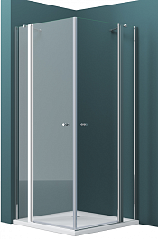 BelBagno Душевой уголок Etna 100/100 ETNA-A-22-100-C-Cr стекло прозрачное – фотография-1