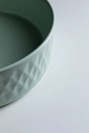 Allen Brau Мебельная накладная раковина Fantasy Romb 36 4.11033.MT мятный – фотография-5