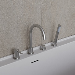 Oliveeka Душевая система Y OL-669017-BN никель матовый – фотография-2