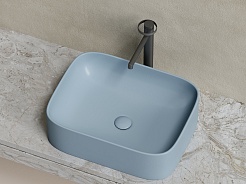 Ceramicanova Мебельная раковина Element 50 CN6052MHL серо-голубой матовый – фотография-6