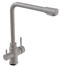 Mixline Смеситель для кухни 35k ML-GS13 (328) бежевый – фотография-1