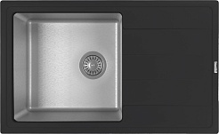 Florentina Мойка кухонная Комби 780 антрацит – фотография-1