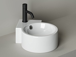 Ceramicanova Раковина угловая Element 31/43 CN5019 белая – фотография-2