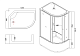 Taliente Душевая кабина 120/80 TA-12080G(L) – картинка-9