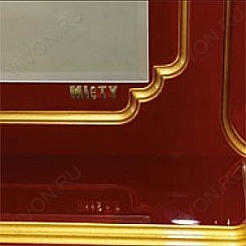 Misty Зеркало для ванной Praga 120 бордо патина – фотография-3
