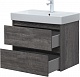 Aquanet Мебель для ванной Nova Lite 75 подвесная дуб серый – картинка-27