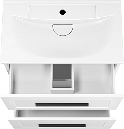 Misty Тумба под раковину Модерн 70 белая – фотография-6