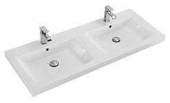 Cezares Тумба с раковиной Eco 120 с 4 ящиками grafito ручки матовые чёрные – фотография-4