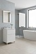 Aquanet Тумба с раковиной Алвита New 50 Flat белая матовая – картинка-27