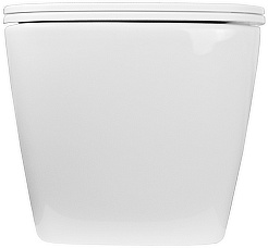 Azario Унитаз подвесной Boca AZ-2002 безободковый белый – фотография-4