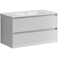 Sancos Тумба под раковину Cento 90 белый глянец