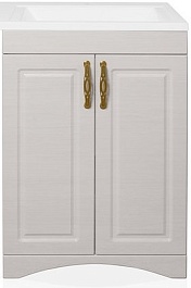 Style Line Тумба для умывальника Даллас классик 120 Люкс, рельеф пастель – фотография-1