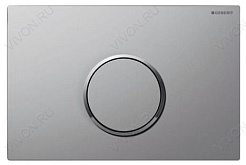 Geberit Кнопка смыва Sigma 10 115.758.KN.1 хром, матовая – фотография-1