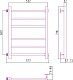 Стилье Полотенцесушитель Версия-Б 600х500 – фотография-4